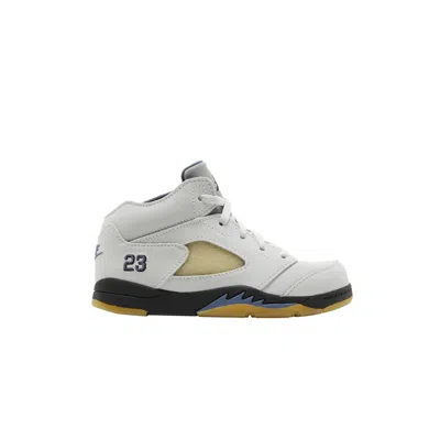 Pre-owned Air Jordan A Ma Maniére X  5 Retro Td 'dawn' | Grey | Infant Size 6.5 In Gray