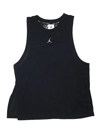 Pre-owned Air Jordan Kids' Active Tank Top In Black