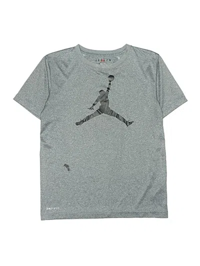 Pre-owned Air Jordan Kids' Active T-shirt In Gray