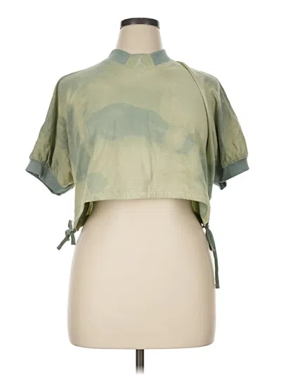Pre-owned Air Jordan Active T-shirt In Green