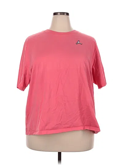 Pre-owned Air Jordan Active T-shirt In Pink