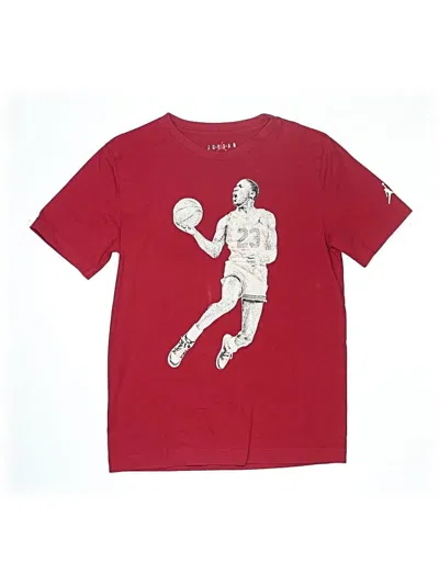 Pre-owned Air Jordan Kids' Active T-shirt In Red