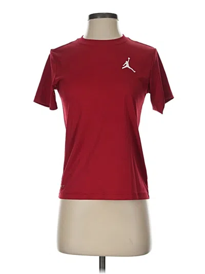 Pre-owned Air Jordan Active T-shirt In Red