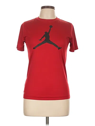 Pre-owned Air Jordan Active T-shirt In Red