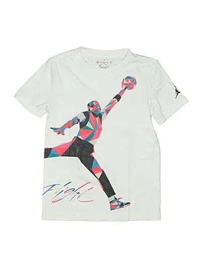 Pre-owned Air Jordan Kids' Active T-shirt In Silver