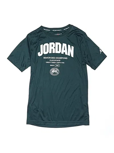 Pre-owned Air Jordan Kids' Active T-shirt In Teal