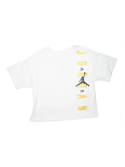 Pre-owned Air Jordan Kids' Active T-shirt In White