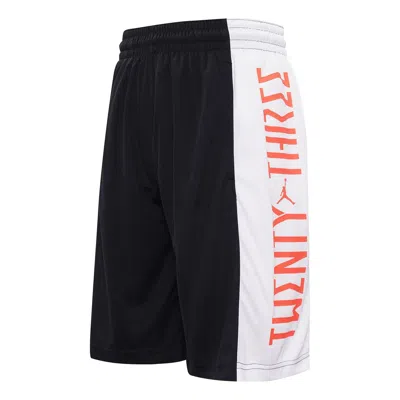 Air Jordan Aj11 Quick Dry Breathable Basketball Shorts Black In Multi