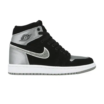Pre-owned Air Jordan Aleali May X  1 Retro High Gg 'shadow Grey' | Black | Kid's Size 7