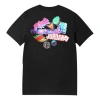 Air Jordan All-star Color Label Printing Basketball Short Sleeve Black