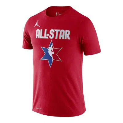 Air Jordan All-star Nba 2020 Dri-fit T-shirt 'red'