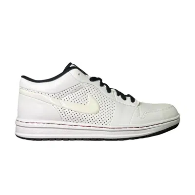 Pre-owned Air Jordan Alpha 1 Low 'white Black Varsity Red' | Men's Size 11.5