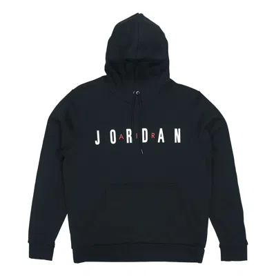 Air Jordan Alphabet Athletic Hoodie Men's Black Gift For Him