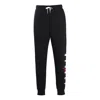 Air Jordan Alphabet Printing Athleisure Casual Sports Long Pants Black