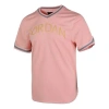 Air Jordan Alphabet Sports Short Sleeve T-shirt Men's Pantone Color In Pink