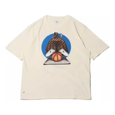 Air Jordan Artist Series By Darien Birks T-shirt Asia Sizing 'sail' In White
