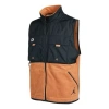 Air Jordan As M J Jmpmn Vest Basketball Sports Fleece Lined Zipper Stand Collar Black Brown