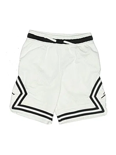 Pre-owned Air Jordan Kids' Athletic Shorts In White