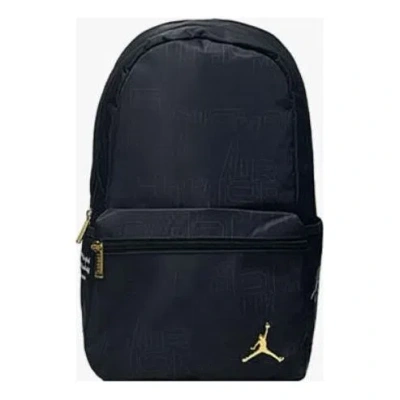 Air Jordan B&g Logo Backpack 'black Gold'