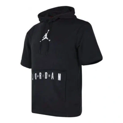 Air Jordan Basketball Hoodie In Black