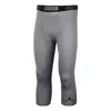 Air Jordan Basketball Pants Men  23 Alpha Dry 3/4 Ti In Gray