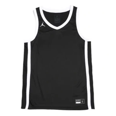 Air Jordan Basketball Sports Sleeveless Vest Black White