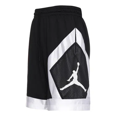 Air Jordan Basketball Training Sports Breathable Shorts Black