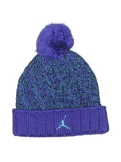 Pre-owned Air Jordan Beanie Hat In Purple
