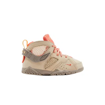 Pre-owned Air Jordan Bephie's Beauty Supply X  7 Retro Td | Tan | Infant Size 9