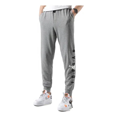 Air Jordan Big Logo Basketball Pants 'grey' In Gray