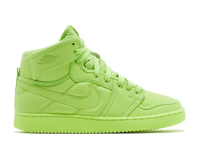 Air Jordan Billie Eilish X Wmns  1 Ko 'volt' In Green