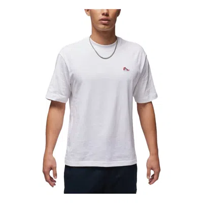 Air Jordan Brand Embroidered Patch T-shirt Asia Sizing 'white'