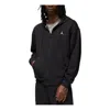Air Jordan Brand Embroidered Zipper Hoodie Men's Black