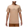 Air Jordan Brand Graphic T-shirt 'hemp' In Brown
