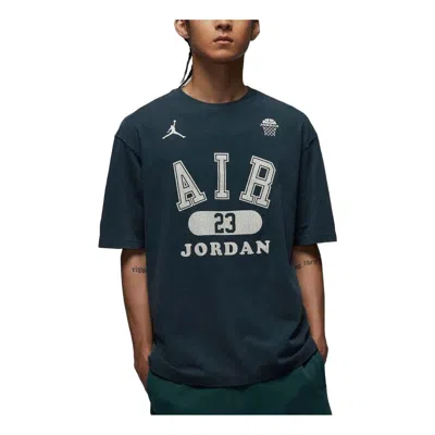 Air Jordan Brand Greatness 1985 Graphic T-shirt Asia Sizing 'navy' In Blue