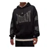 Air Jordan Brooklyn Collegiate Pullover Oversized Hoodie 'black Sail'