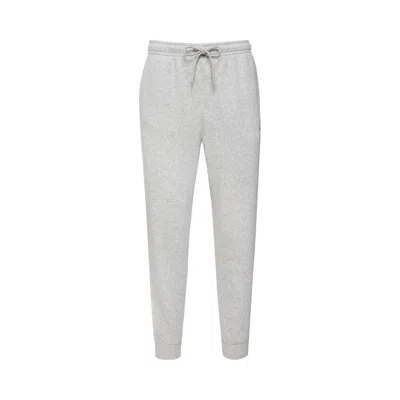Pre-owned Air Jordan Brooklyn Fleece Pants 'grey Heather/white' | Men's Size L In Gray