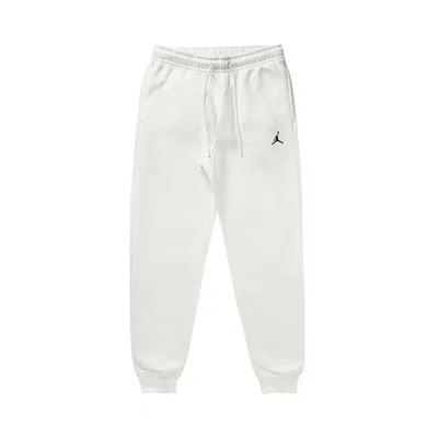 Pre-owned Air Jordan Brooklyn Fleece Pants 'sail/black' | Tan | Men's Size Xs In Brown