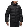 Air Jordan Brooklyn Puffer Jacket Asia Sizing 'black' In Black