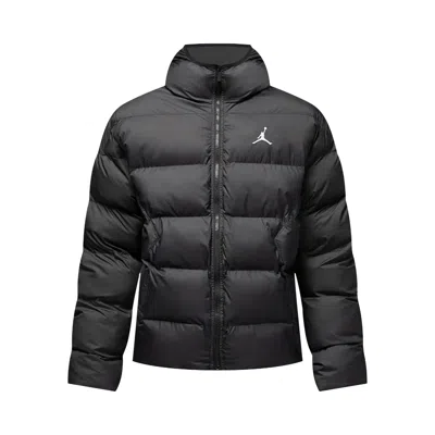 Pre-owned Air Jordan Brooklyn Puffer Jacket 'black/white' | Men's Size Xl
