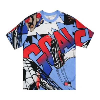 Pre-owned Air Jordan Brooklyn Short-sleeve Graphic T-shirt 'multicolor' | Multi-color | Men's Size Xl