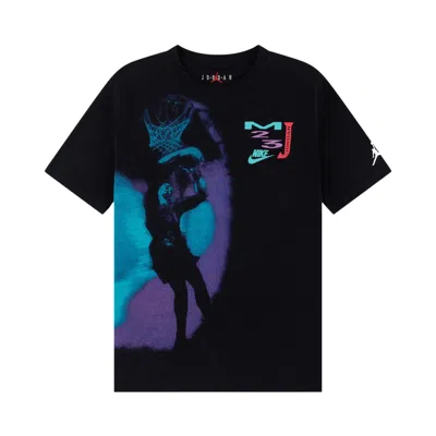 Pre-owned Air Jordan Brooklyn T-shirt 'black' | Men's Size M