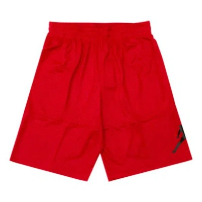 Air Jordan Burst Crack Breathable Quick Dry Basketball Sports Shorts Red