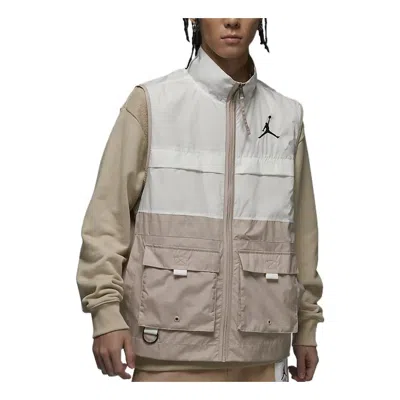 Air Jordan Cargo Vest 'white Pink' In Neutral