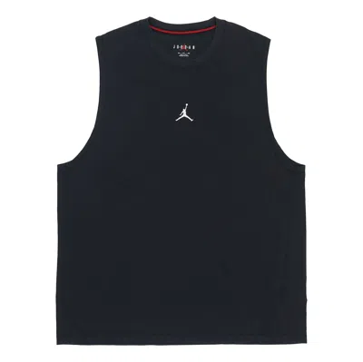 Air Jordan Casual Breathable Running Solid Color Sports Basketball Breathable Vest Black