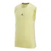 Air Jordan Casual Breathable Sports Vest 'yellow' In Green