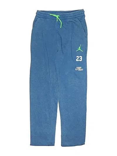 Pre-owned Air Jordan Kids' Casual Pants In Blue