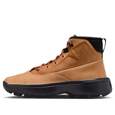 Air Jordan City Boot 'flax Black' In Brown