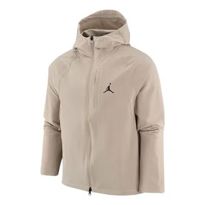 Air Jordan Classic Flying  Hooded Jacket Men's Creamy White In Neutral