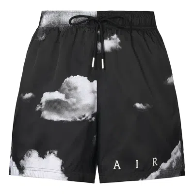 Air Jordan Clouds Printing Casual Sports Shorts Black